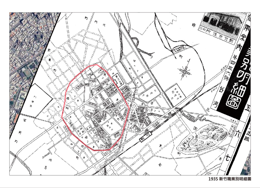 1935 新竹職業別明細圖
